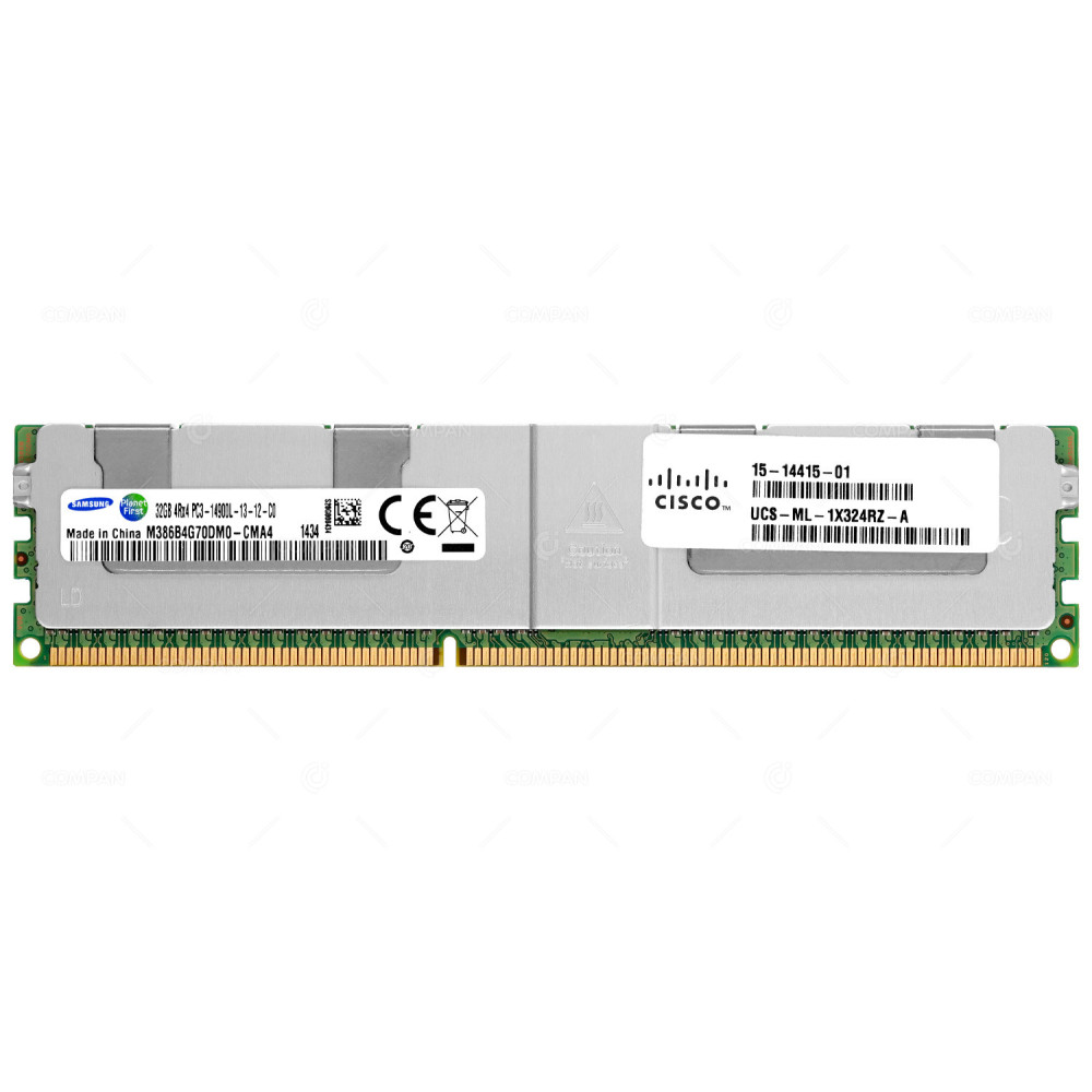 15-14415-01 CISCO DDR3 32GB 4RX4 PC3L-14900 1866MHZ LRDIMM